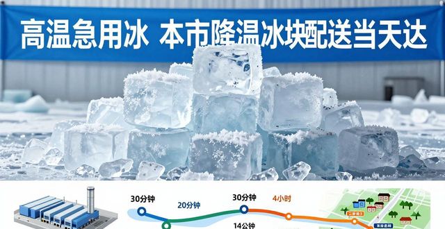 降温冰块配送流程_高效靠谱冰块运输_莲湖降温冰块配送